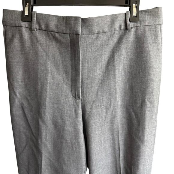 Aritzia Babaton Agency Pant Women's 12 Full Length High Rise Straight Gray NWT - Picture 2 of 12